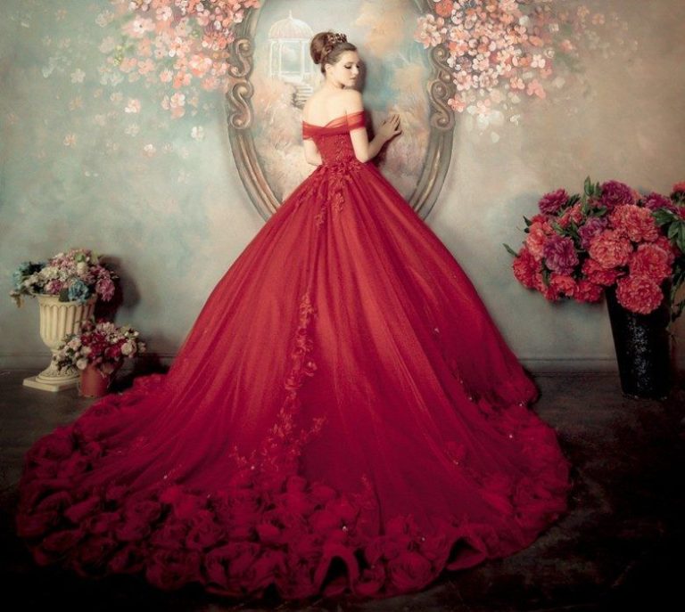 Vestido De Noiva Vermelho Modelos Lindos E Significado