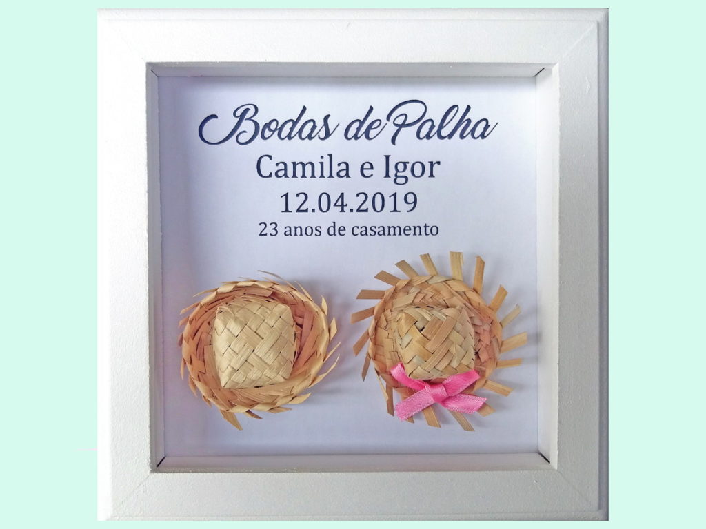 Bodas de Palha: Comemore os 23 anos de casados
