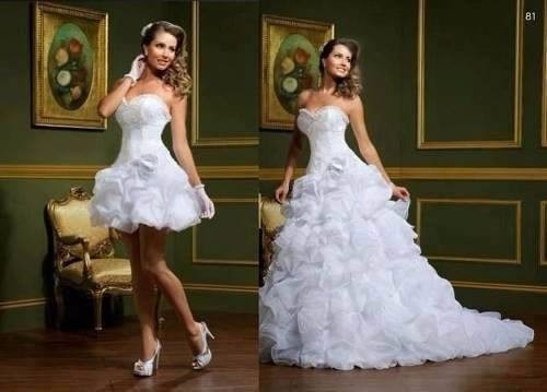 vestido de noiva moderno