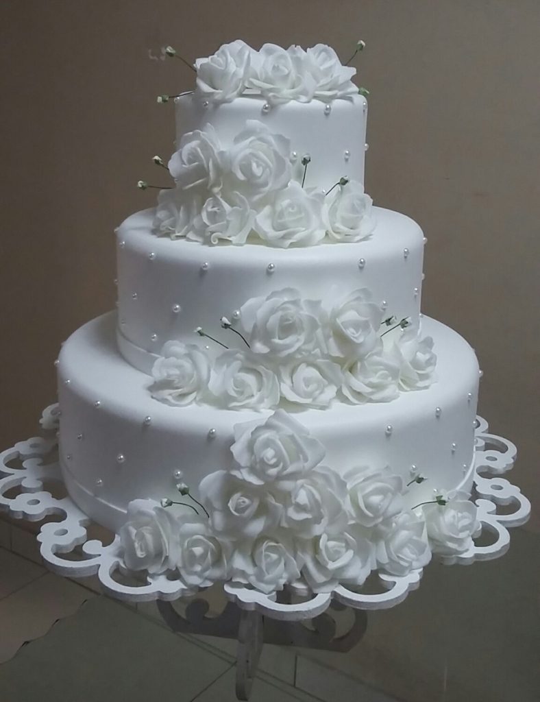 Foto de Bolo de Casamento - 50 fotos de bolos saborosos
