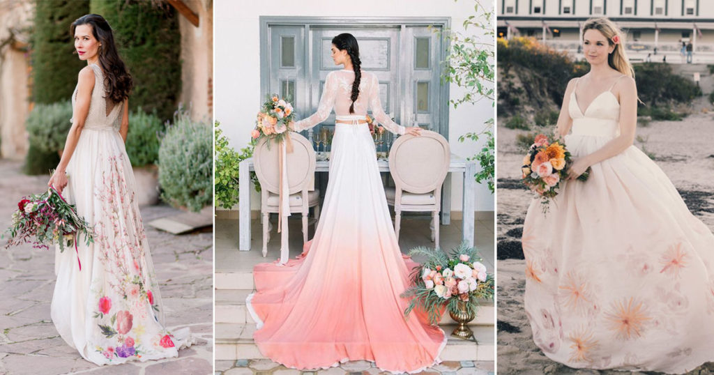 Vestido de Noiva Colorido: 50 modelos e onde comprar