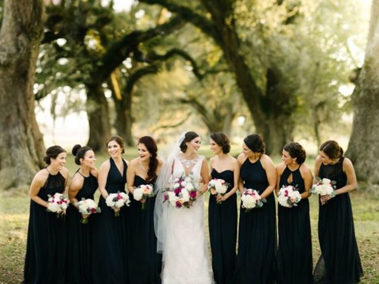 Madrinhas de Preto - 30 Modelos de vestidos lindos e Onde comprar