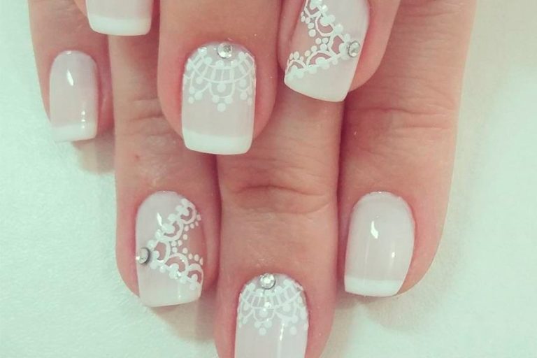 Unhas de Noiva - 60 modelos decoradas e fáceis de fazer