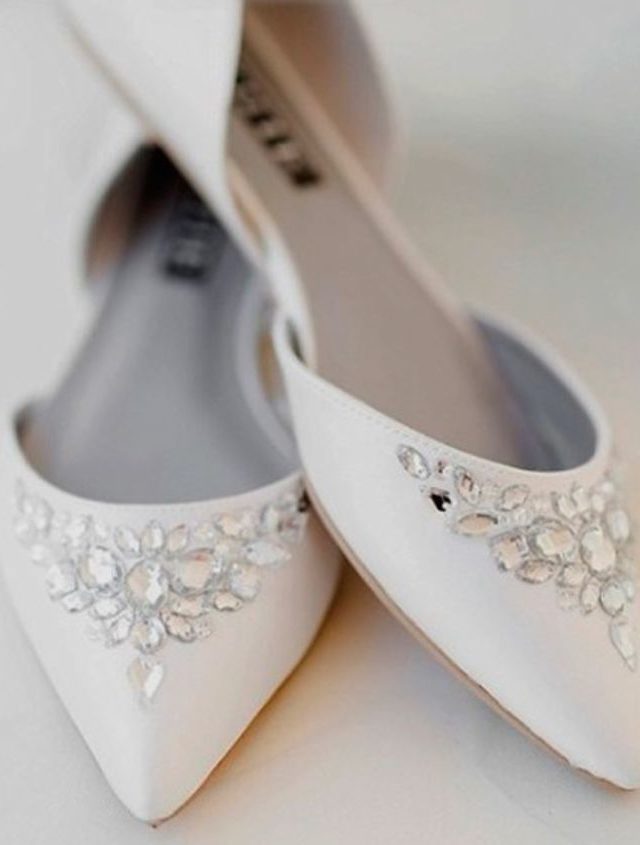 Ideias lindas de Sapatilha para noiva - Casamento.biz
