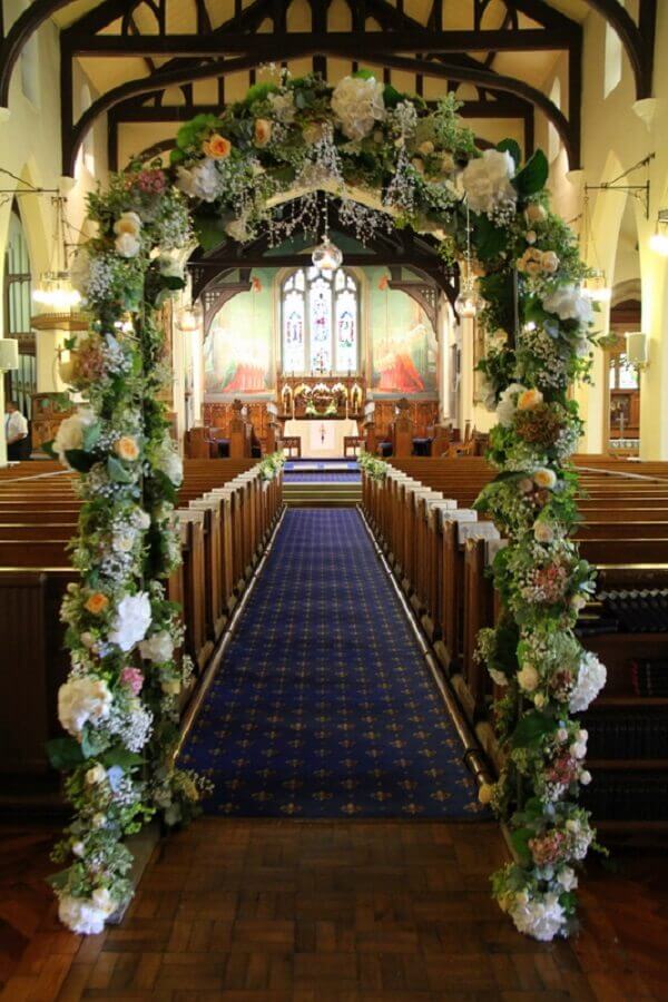 Arco De Flores Para Casamento