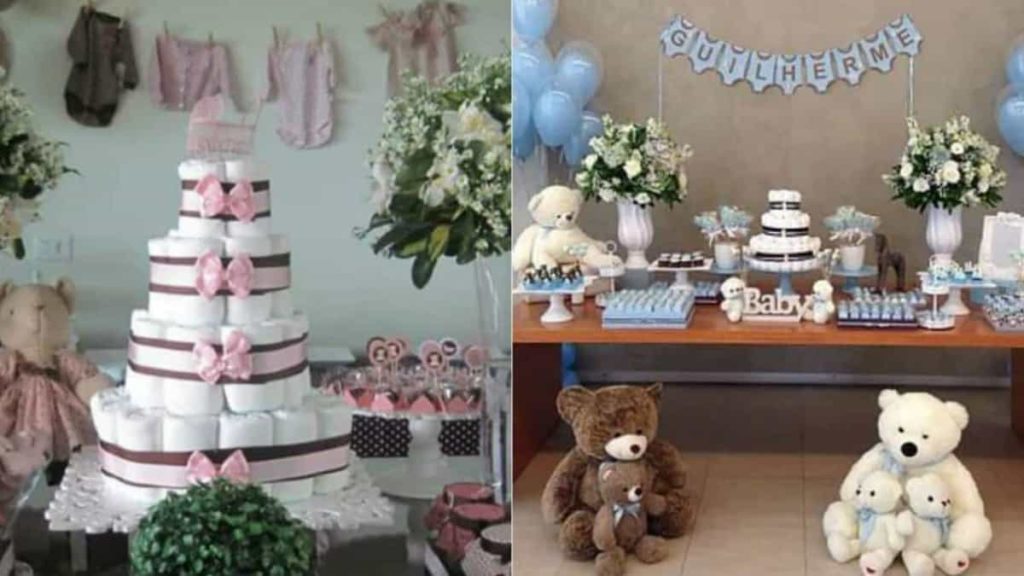 Decoração de chá de bebê: +30 ideias lindas e como fazer