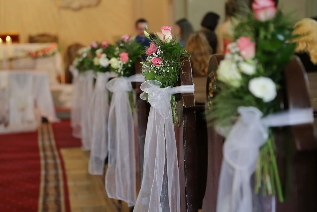 Decoração de Casamento na igreja