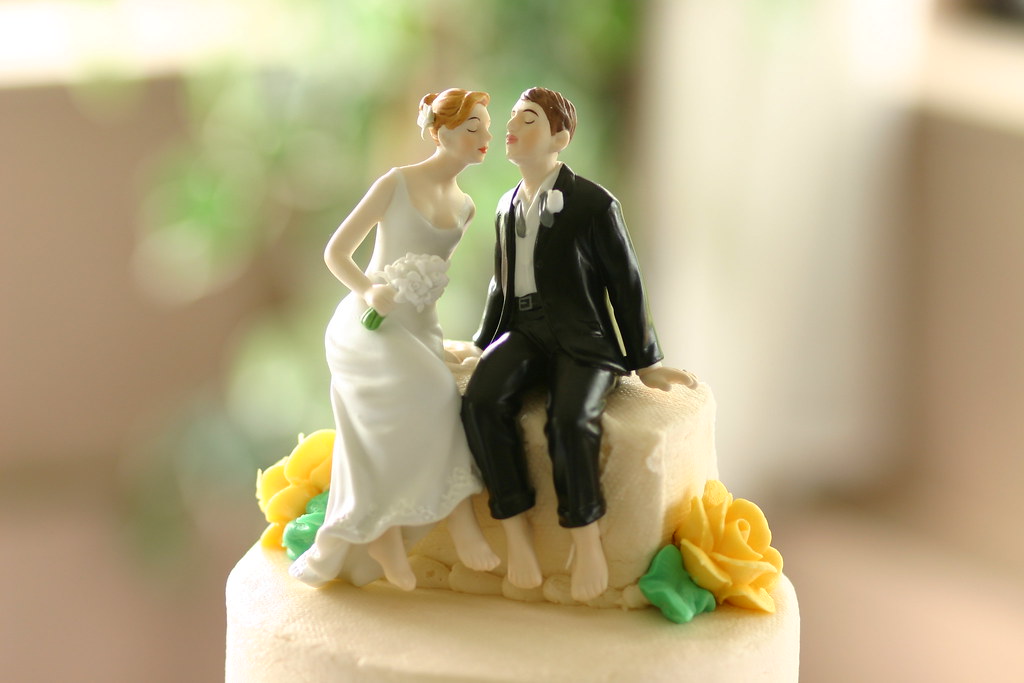 Noivinhos de topo de bolo de casamento Noivinhos de topo de bolo de casamento