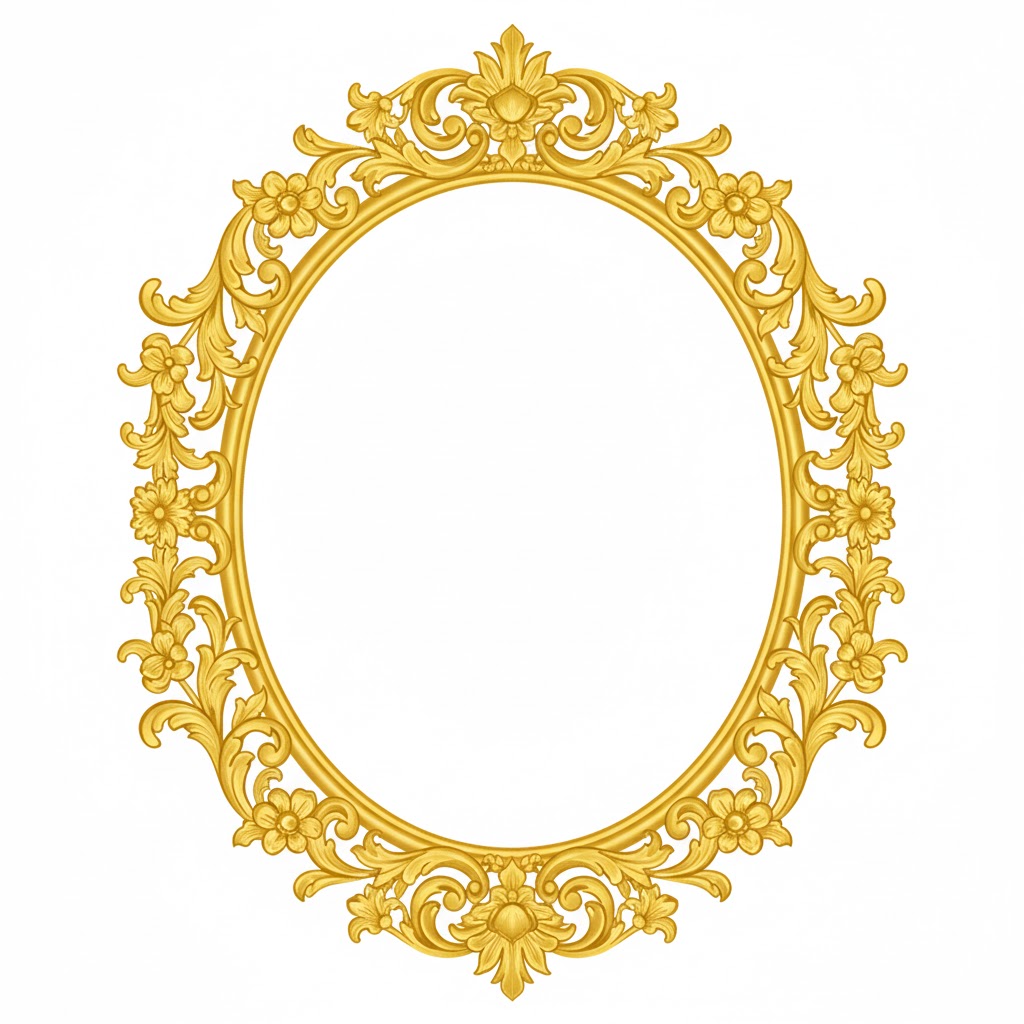 Brasão dourado bem chique!