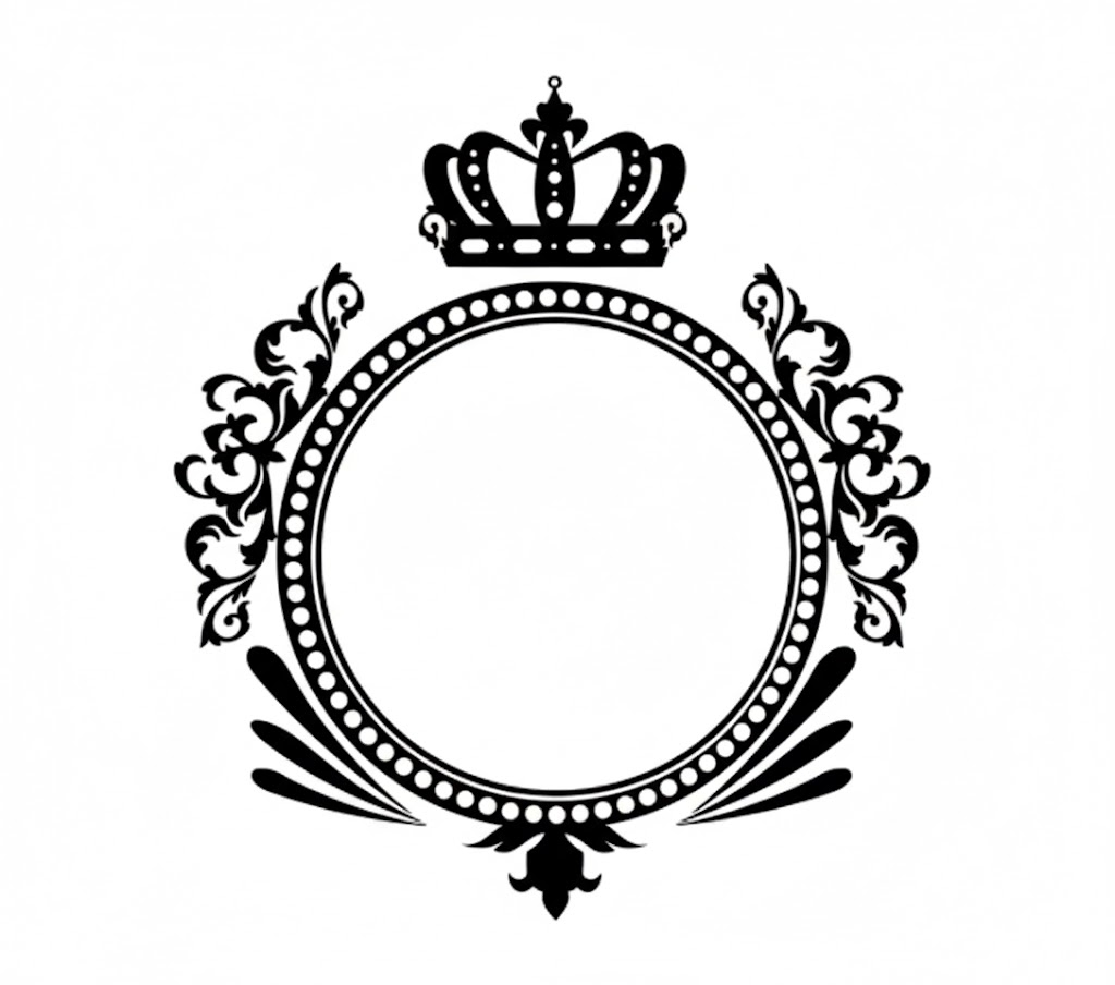 3 - Brasão com coroa 