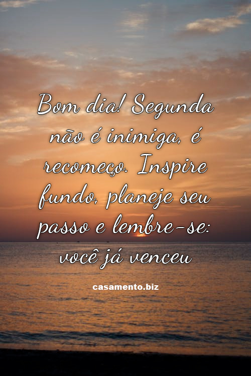 Novas mensagens de bom dia