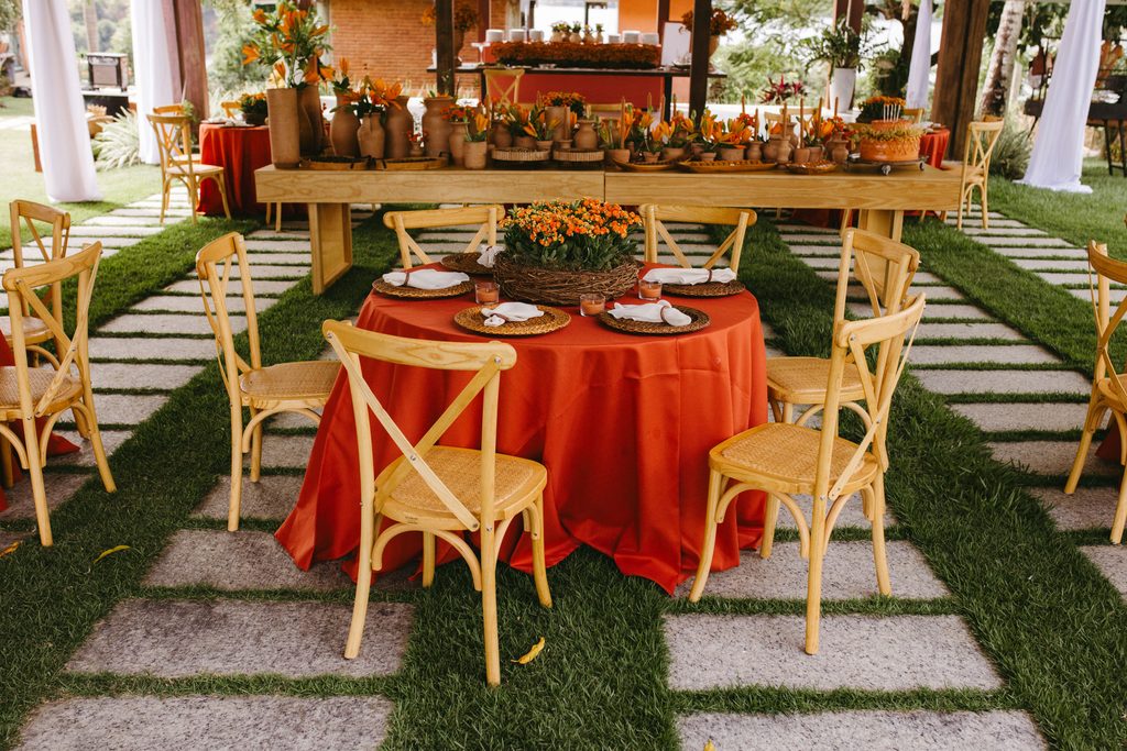 Decoracao de Casamento Terracota 1