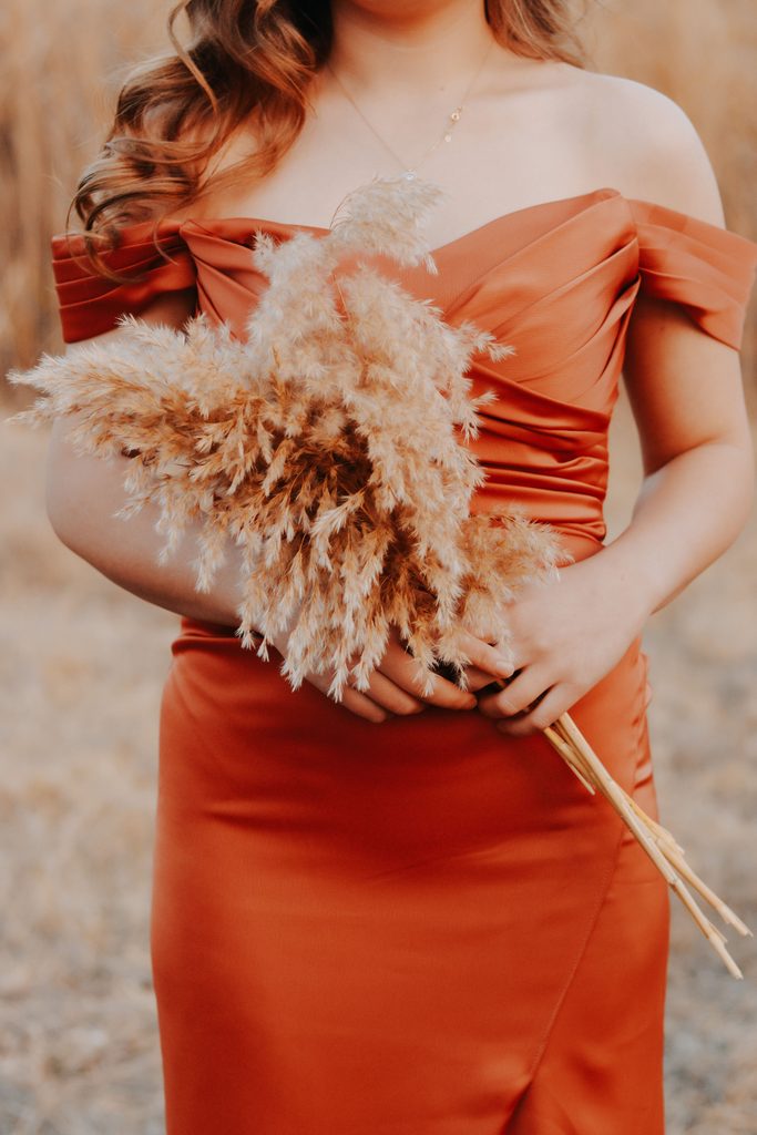 Vestido de Madrinha de Casamento Terracota